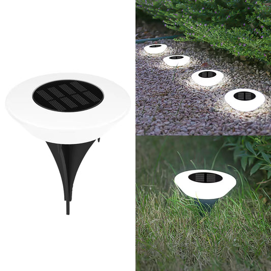 1/4Pack Solar Ground Lights,14Led Waterproof Outdoor Landscape Light, LED Lawn Lamp, for Garden Pathway Yard Deck Camping Decor