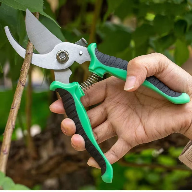 Professional Garden Scissors for Branch Trimming Fruit Tree Pruning Heavy Duty Household Gardening Shears